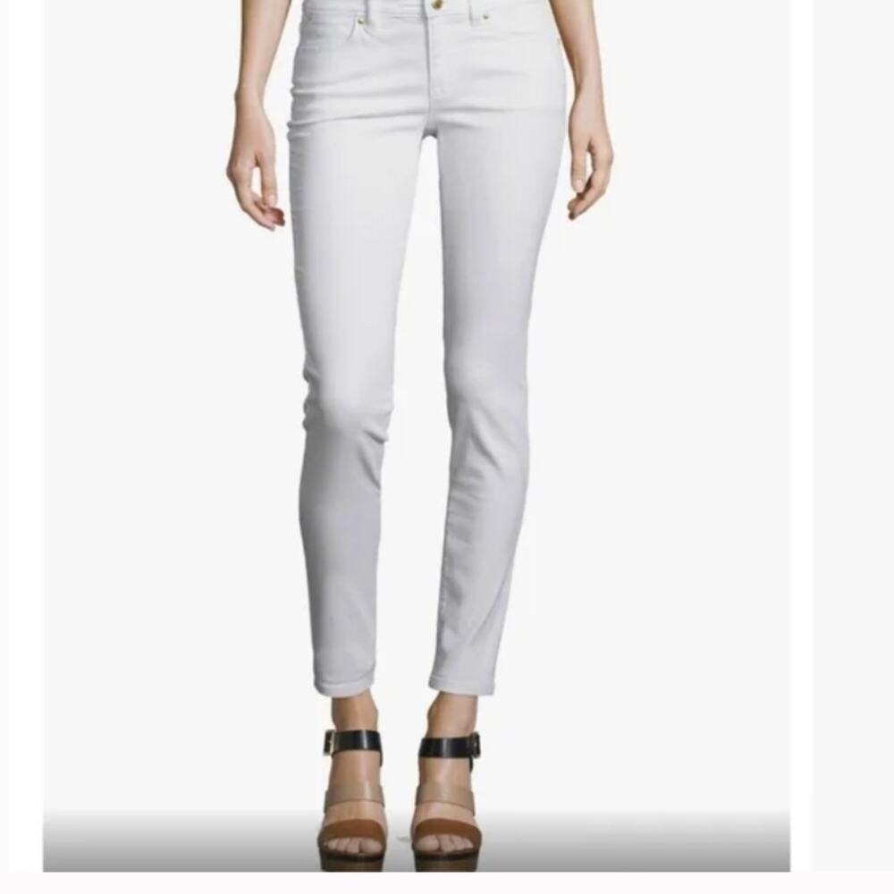 50. . Michael Kors White Skinny Ankle Jeans Sz 4